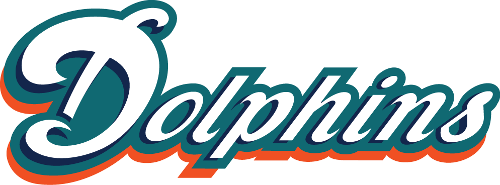 Miami Dolphins 2009-2012 Wordmark Logo fabric transfer